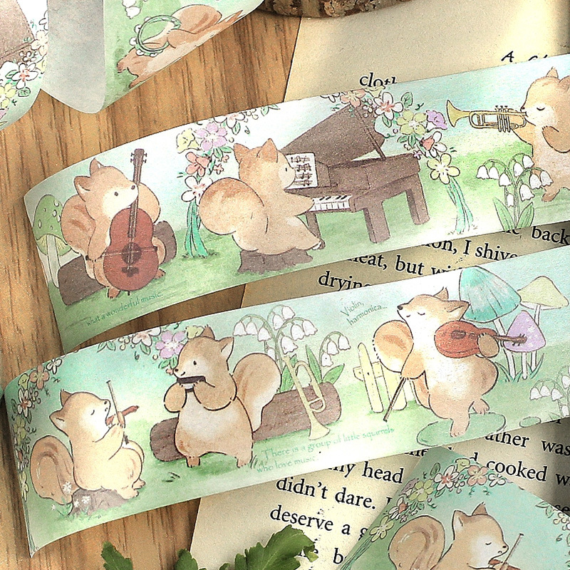 Label Printer Tape - 3cm*3m Kawaii Cartoon Washi tape Stickers