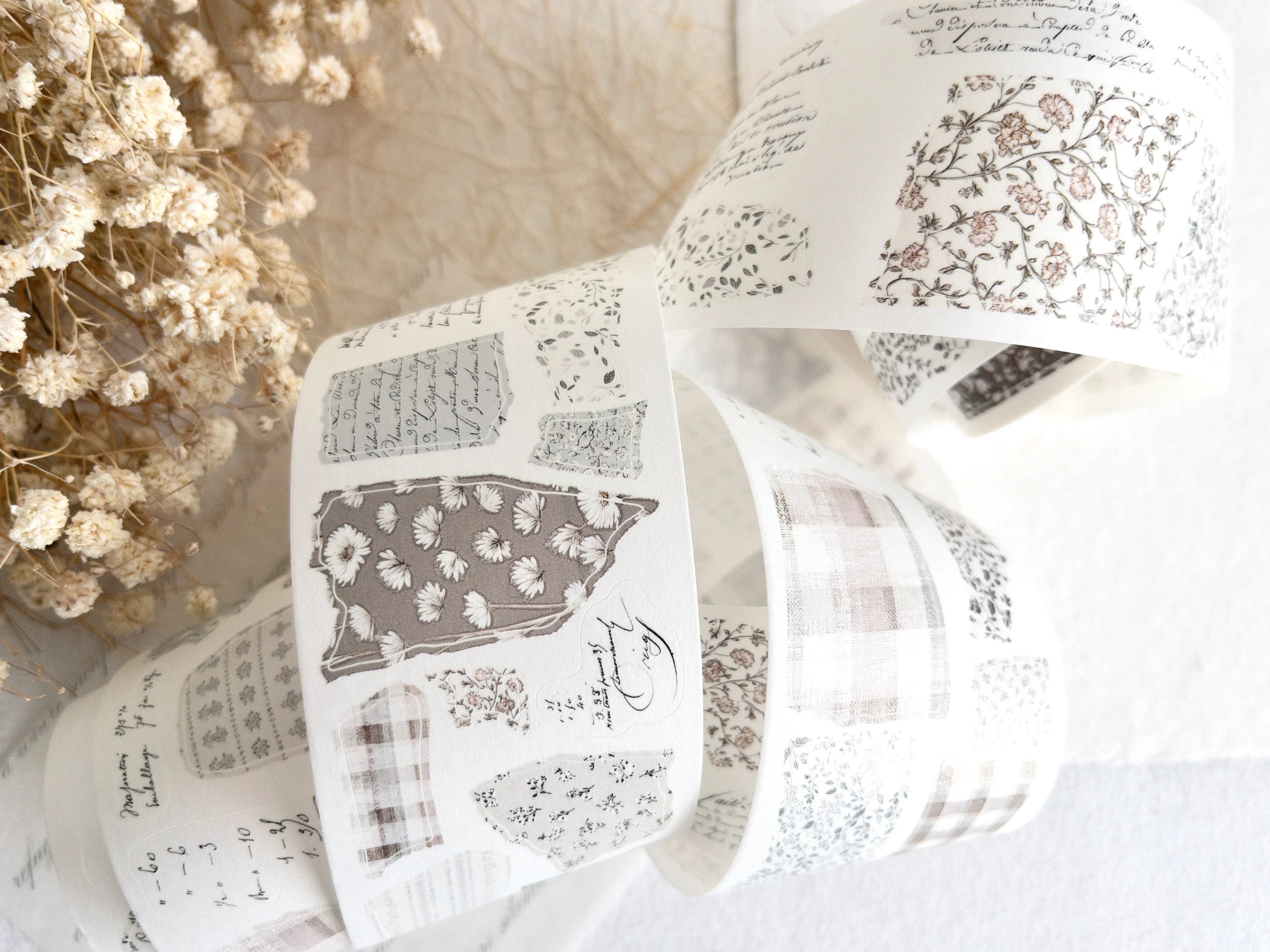 Washi Tape Set - Creawithgaby Studio Vintage Trimmings Washi Tape