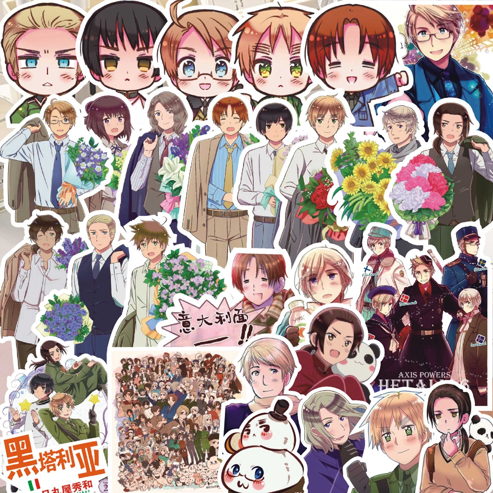 Cardstock Paper Pack - 1 Pack Anime Sticker Axis Powers