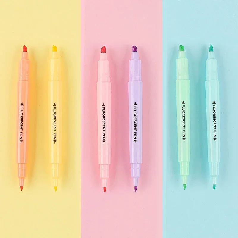 STONEGO 6PCS Dual Tip Highligh – обзор и цена Highlighter Set Pastel