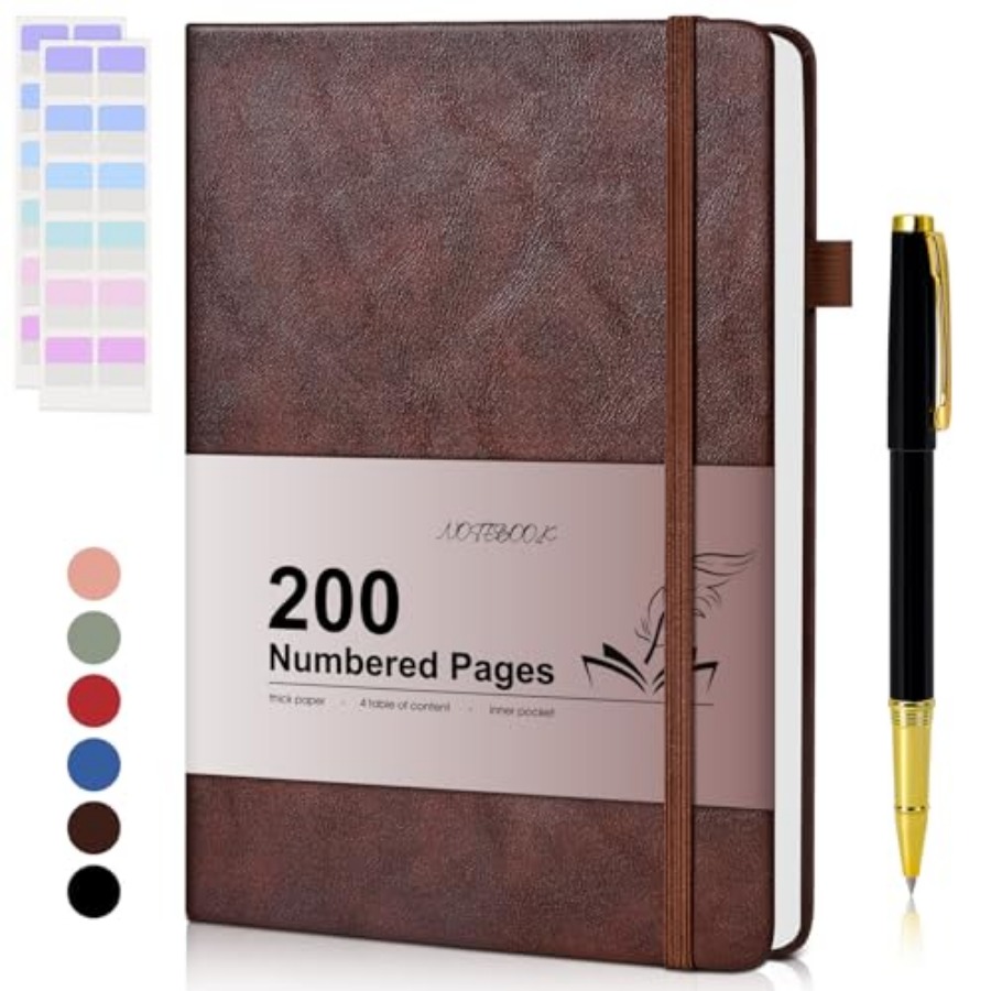 Lined Journal Notebook for Men – обзор и цена Journal Leather Hardcover