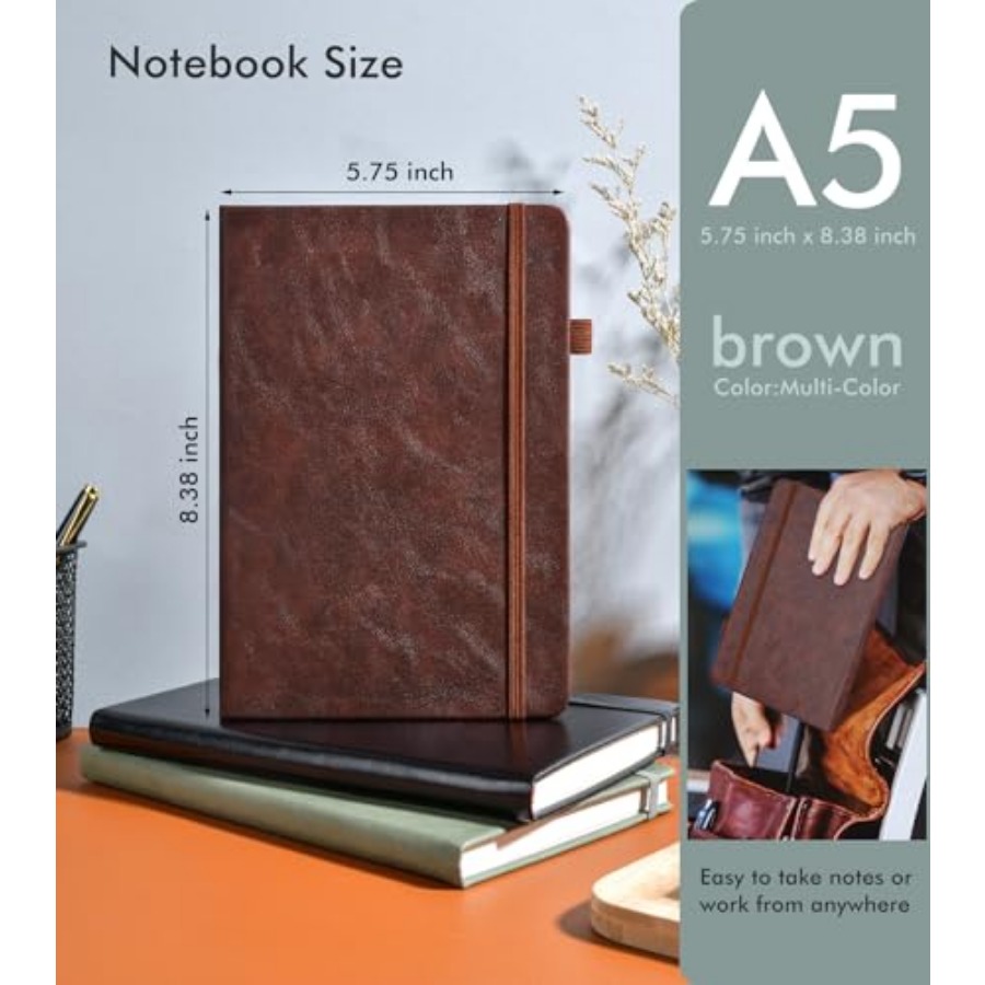Lined Journal Notebook for Men – обзор и цена Journal Leather Hardcover