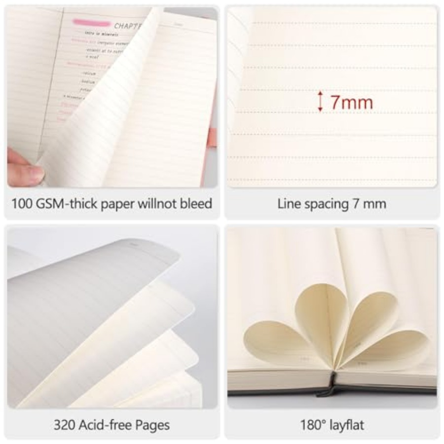 Thick Journal Lined Notebook - – обзор и цена Journal Leather Hardcover