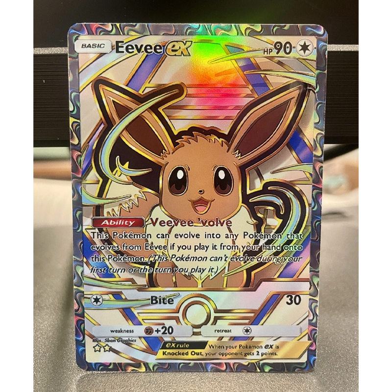 Diy Pkm Fan Art Tcg Pocket Eev – обзор и цена Cardstock Paper Pack