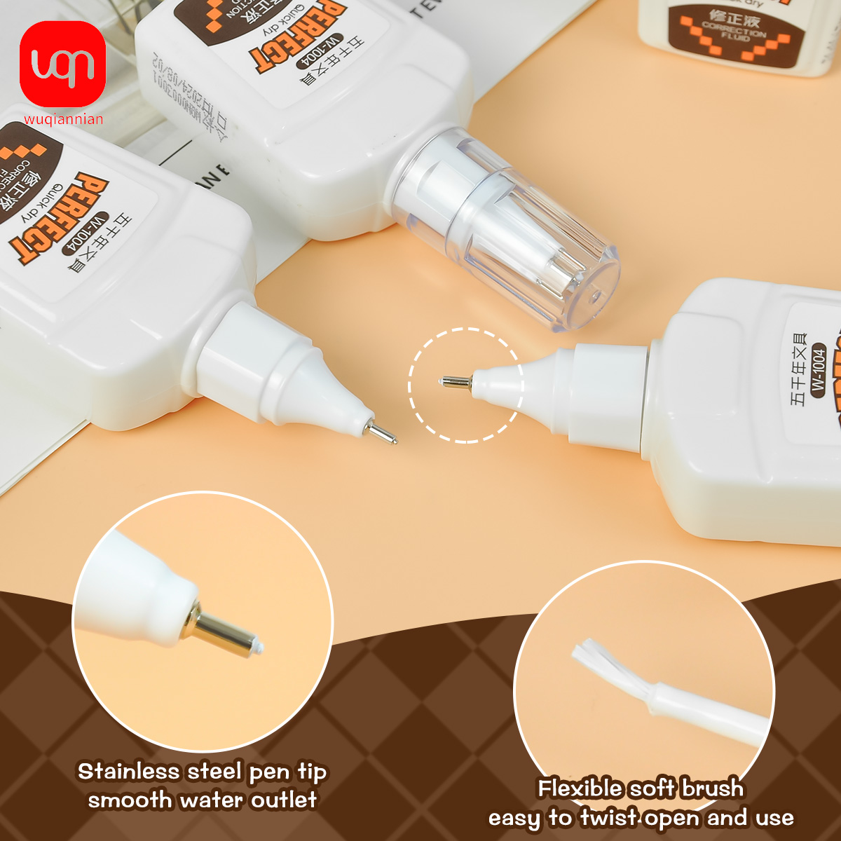 WQN-3/6/12PCS18ml Correction F – обзор и цена Correction Fluid White