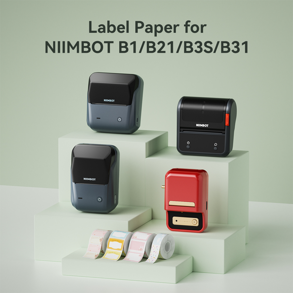 NIIMBOT Thermal Label for B1 B – обзор и цена Label Printer Tape