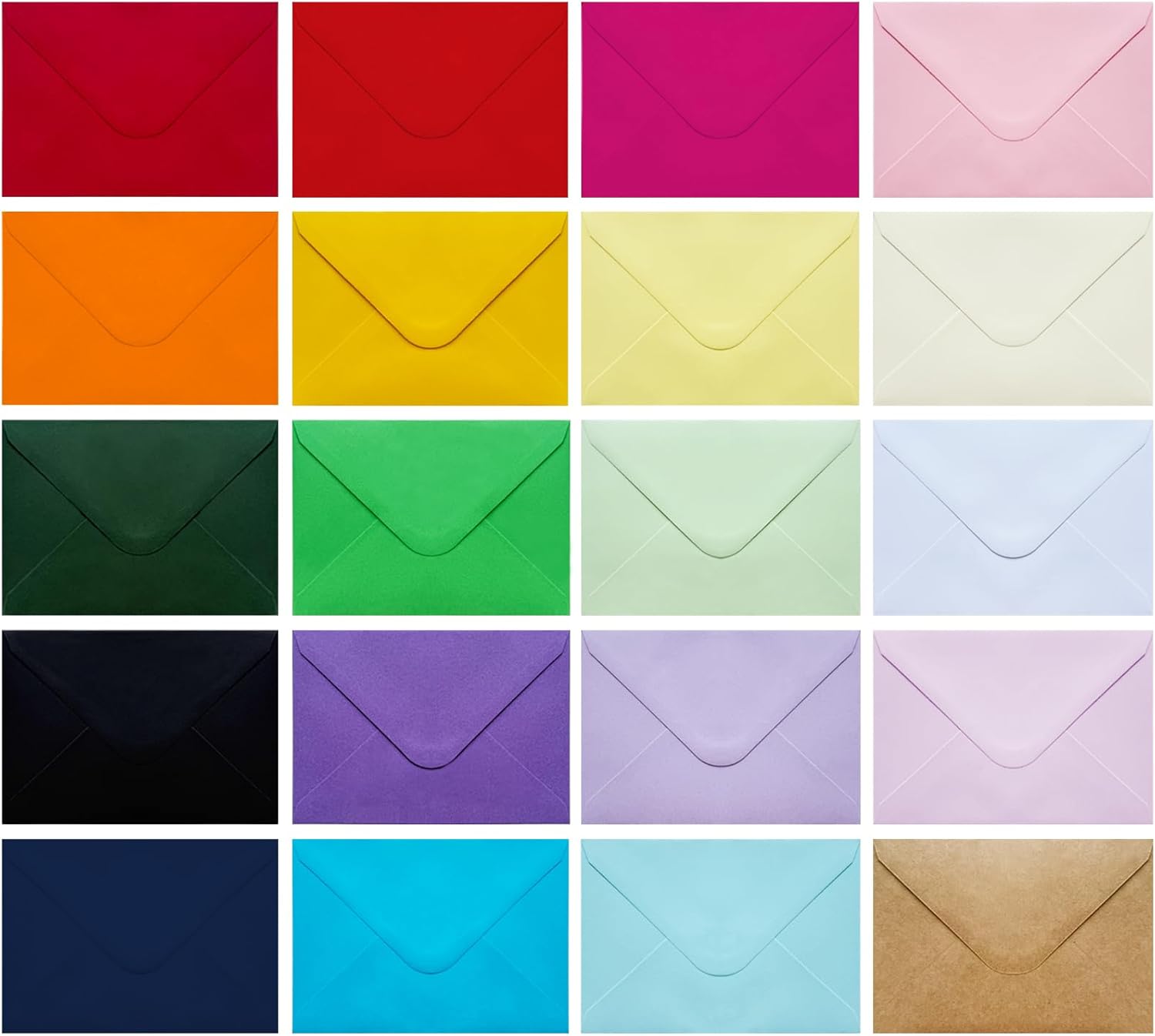40 Pack Colored Envelopes , A4 – обзор и цена Letter Envelope Kraft