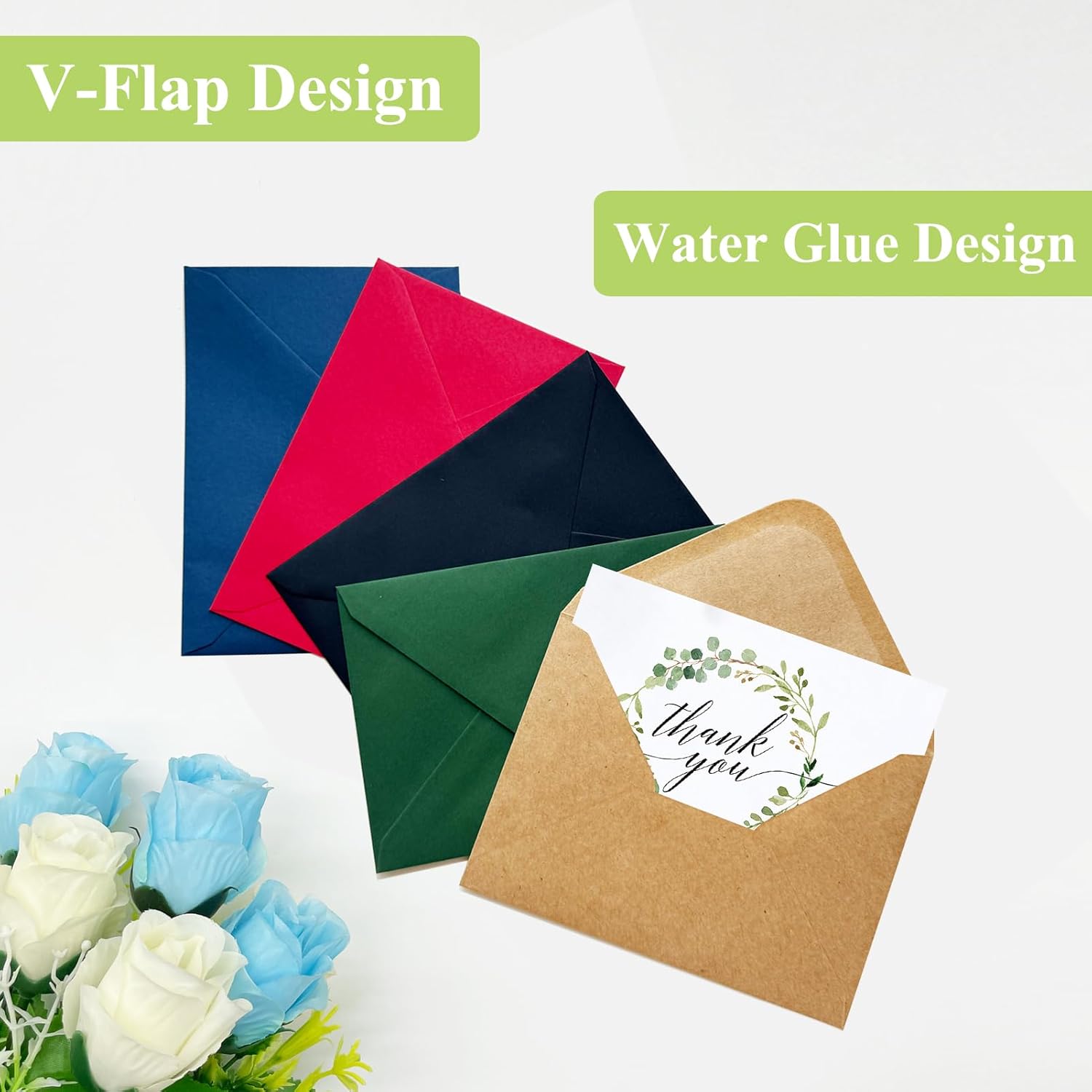 40 Pack Colored Envelopes , A4 – обзор и цена Letter Envelope Kraft