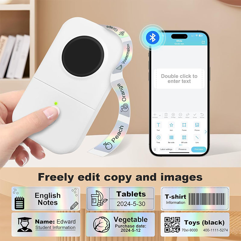 P15 Label Printer Sticker 12*4 – обзор и цена Label Printer Tape