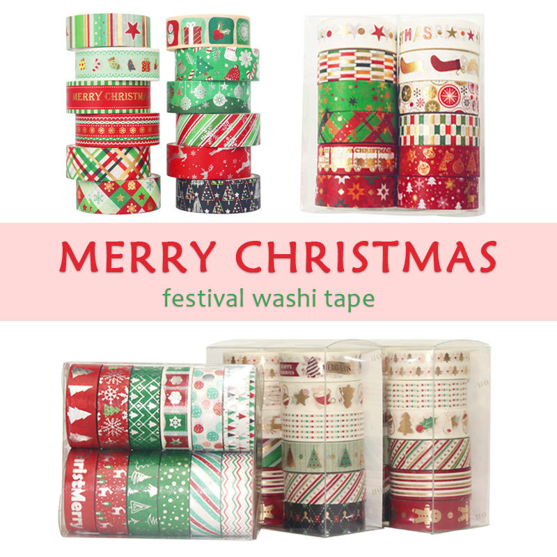 60 Meter Christmas Washi Tapes – обзор и цена Washi Tape Set