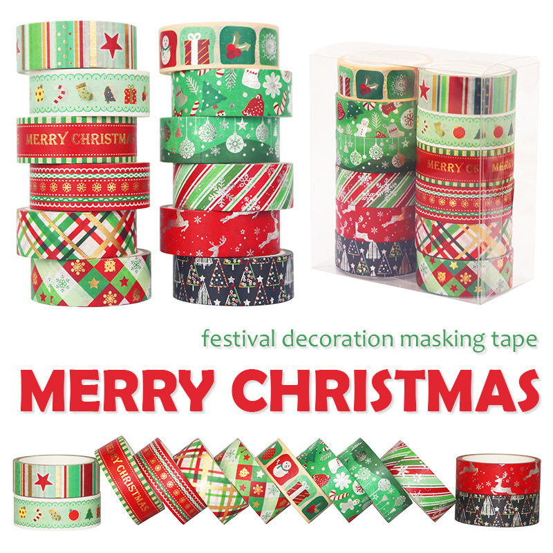 60 Meter Christmas Washi Tapes – обзор и цена Washi Tape Set