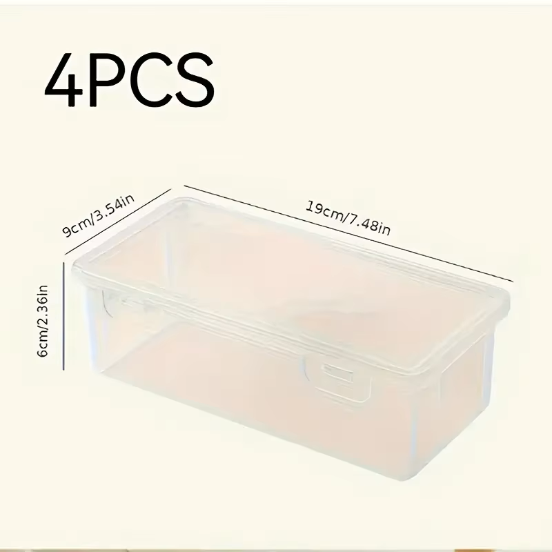 4 large transparent PP storage – обзор и цена Stationery And Office Supply Stores