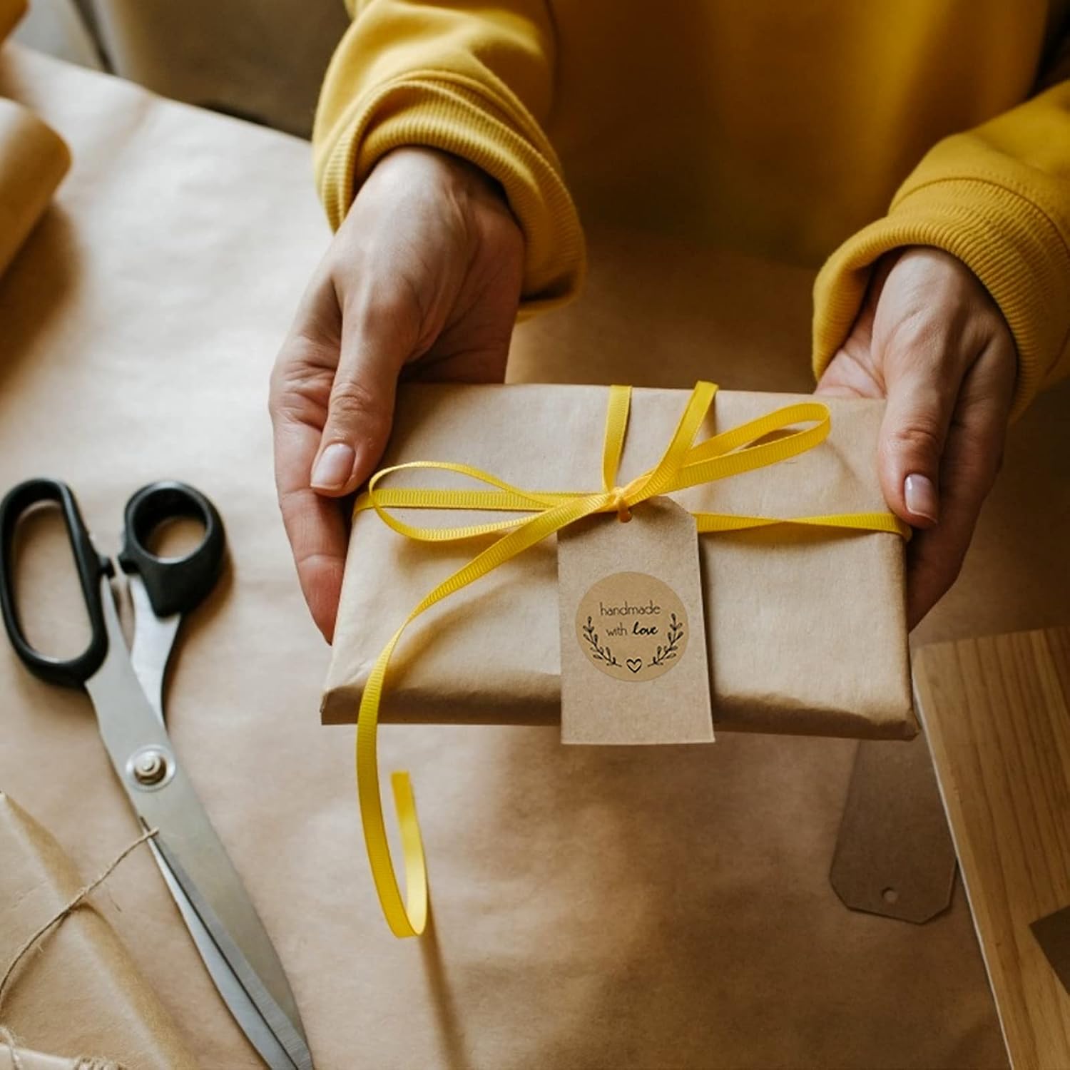 500 Pcs Baking Kraft Paper Hea – обзор и цена Letter Envelope Kraft