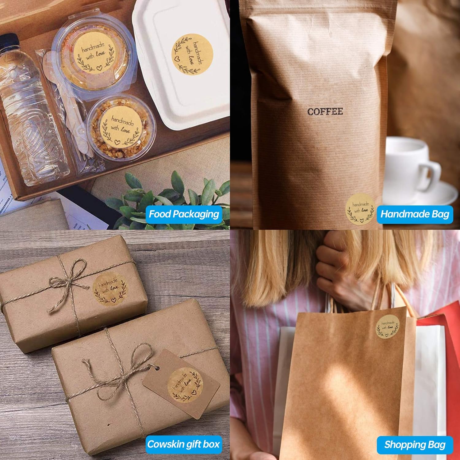 500 Pcs Baking Kraft Paper Hea – обзор и цена Letter Envelope Kraft