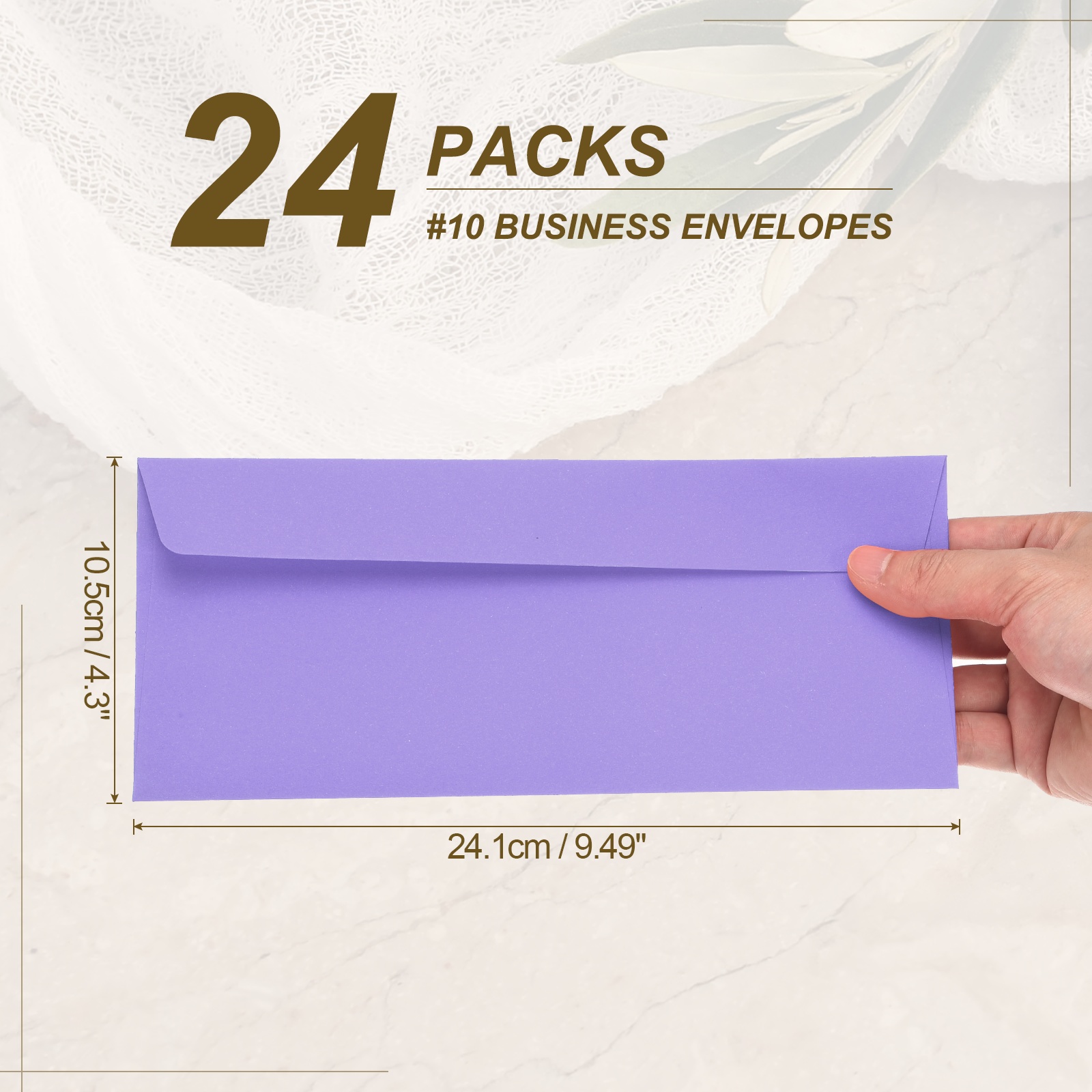24Pcs 24.1cmx10.5cm Colored Se – обзор и цена Letter Envelope Kraft