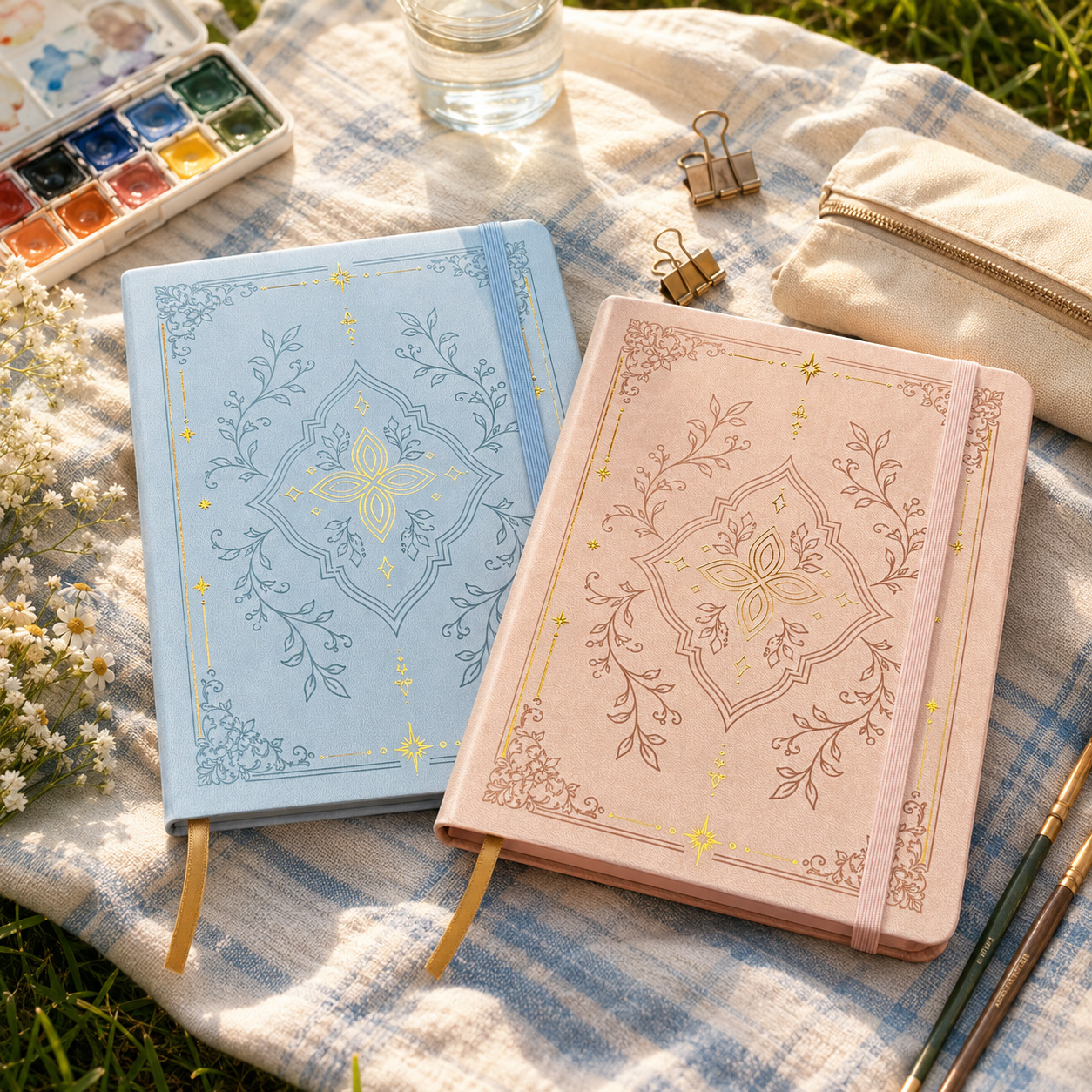 A5 Dot Grid Notebook With Gold – обзор и цена Notebook Dotted A5