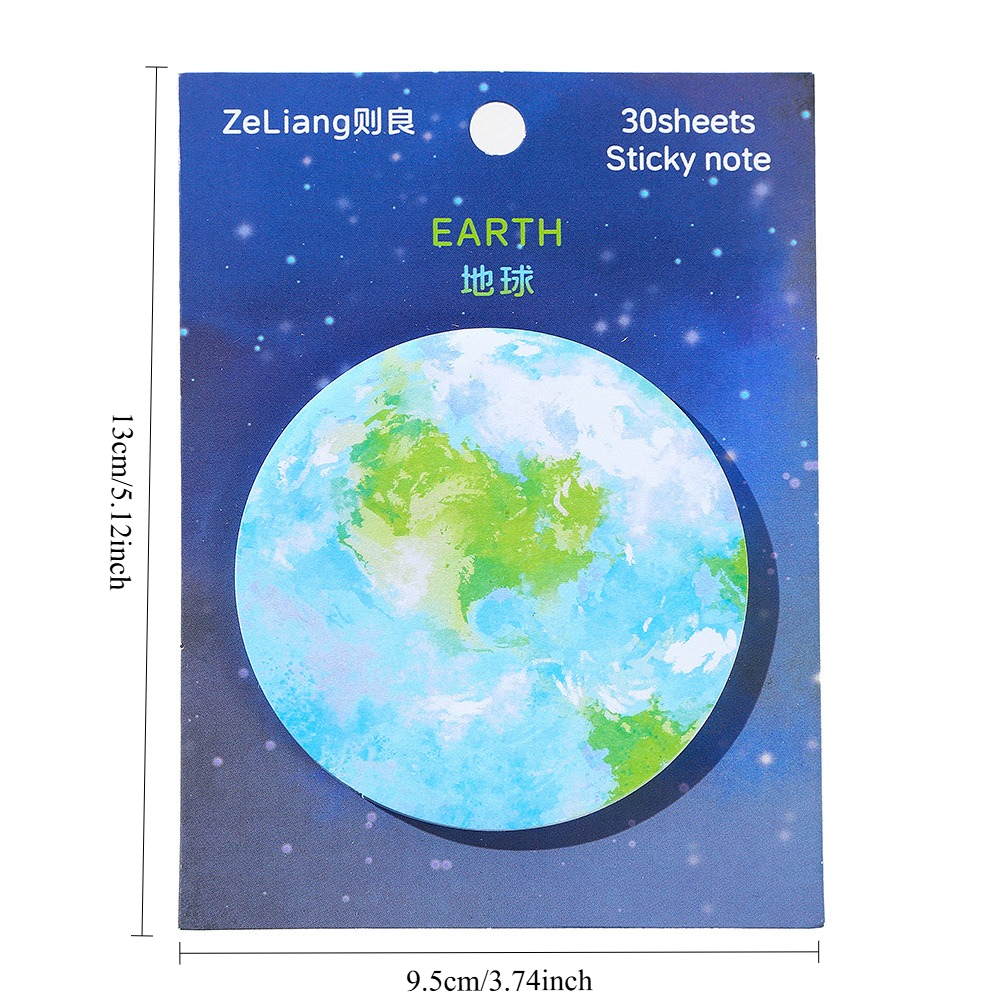 Moon Earth Sticky Notes Cute F – обзор и цена Sticky Note Cube