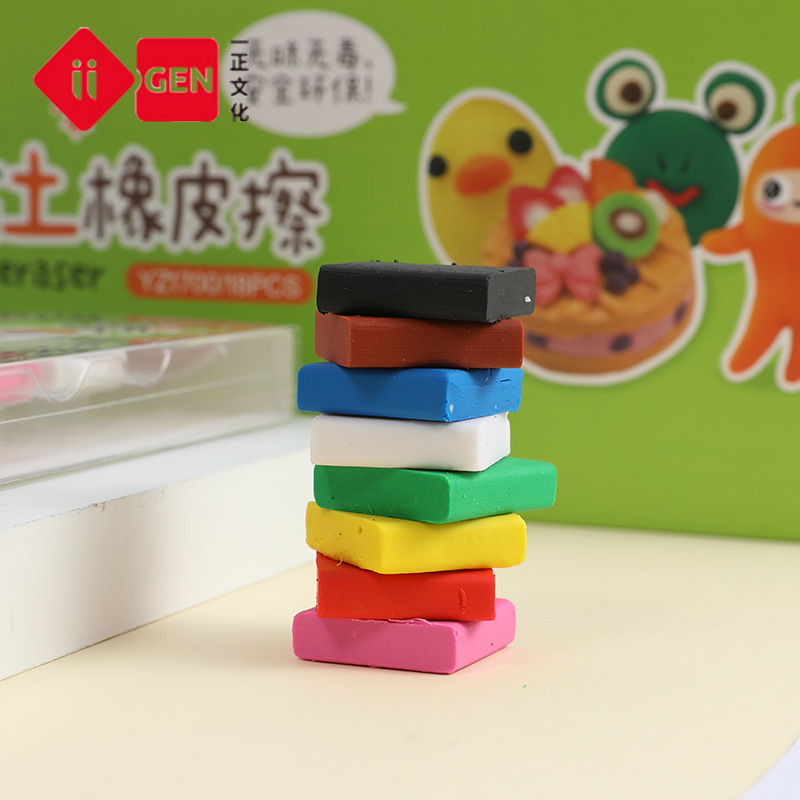 8 PCS/Lot High Quality Candy C – обзор и цена Rubber Eraser Kneaded