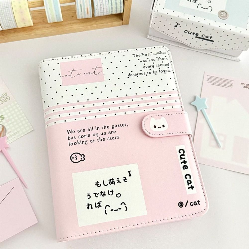Korean A5 Loose-leaf Notebook  – обзор и цена Notebook Dotted A5