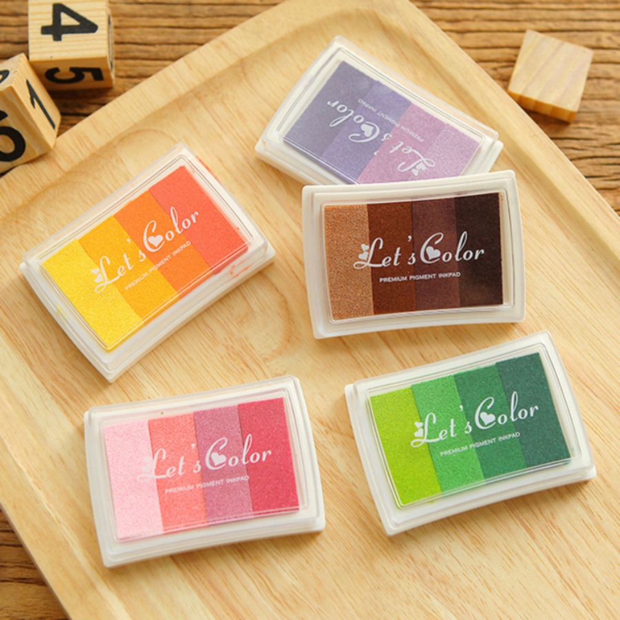 Gradient Color Craft Ink Pad C – обзор и цена Self Inking Stamp