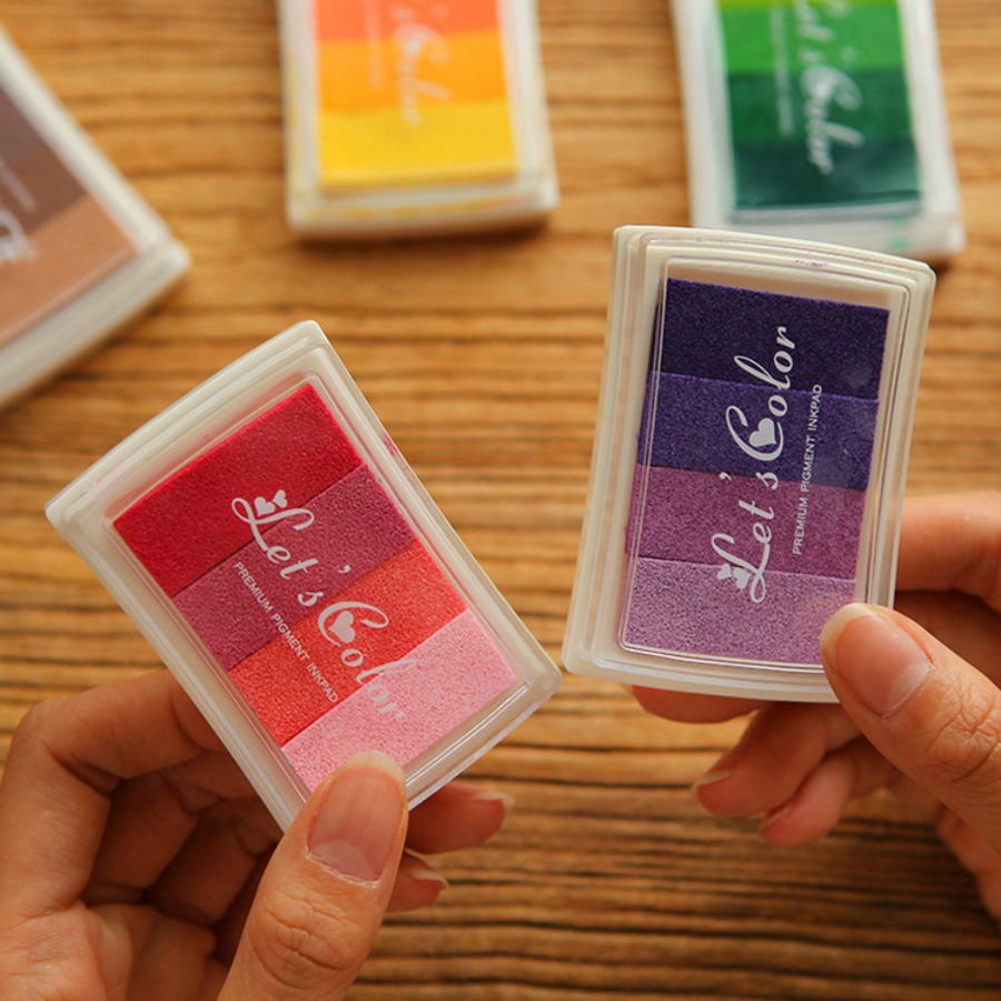 Gradient Color Craft Ink Pad C – обзор и цена Self Inking Stamp