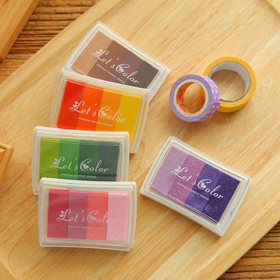 Gradient Color Craft Ink Pad C – обзор и цена Self Inking Stamp