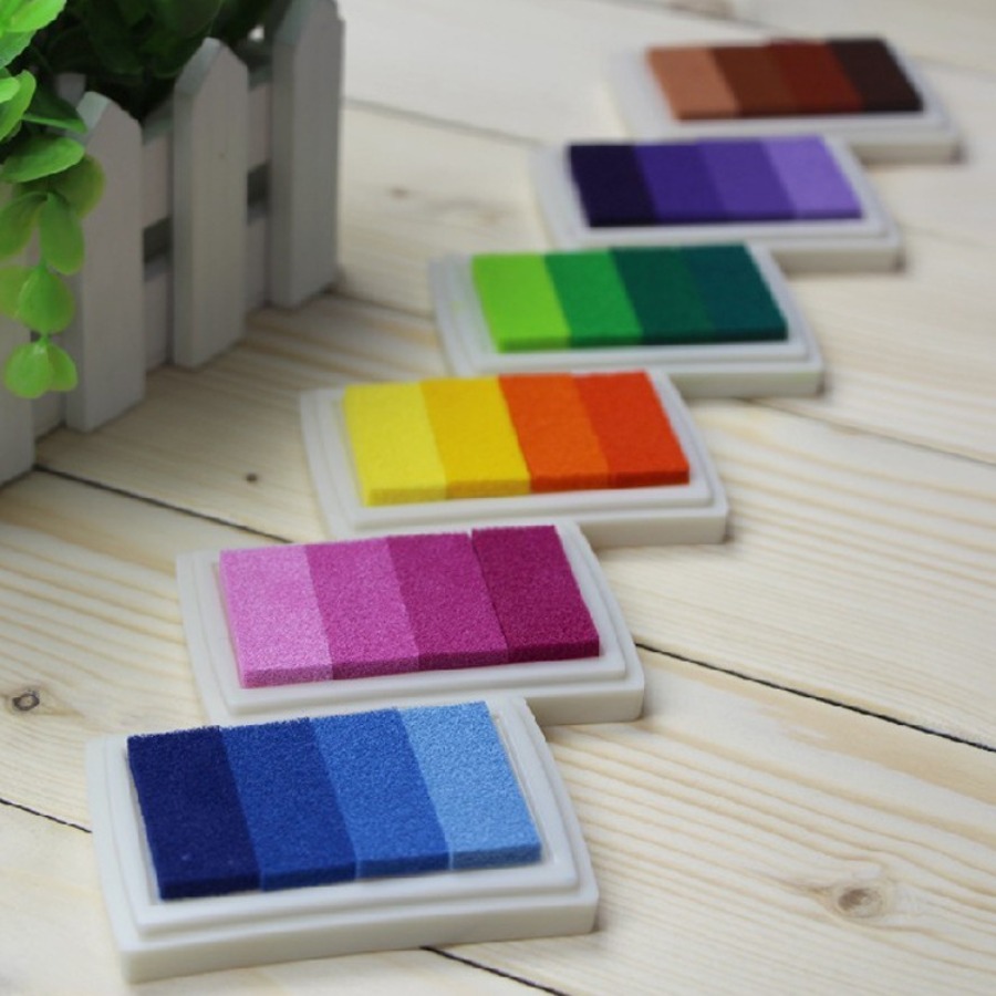 Gradient Color Craft Ink Pad C – обзор и цена Self Inking Stamp