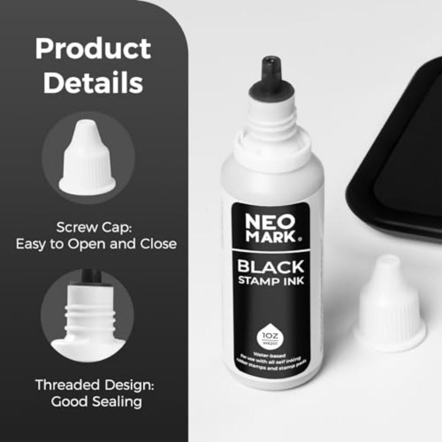 Premium Stamp Ink, 2 Pack Quic – обзор и цена Self Inking Stamp