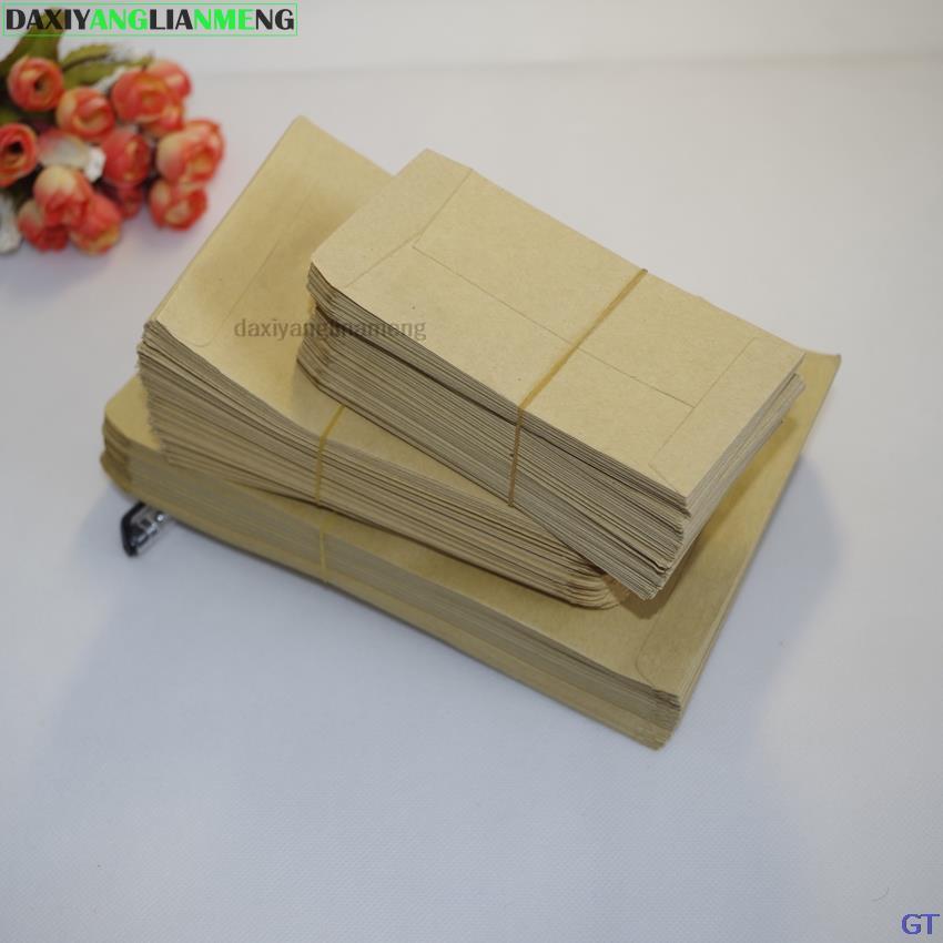100pcs 6*10 10*16 9*1312*20cm  – обзор и цена Letter Envelope Kraft