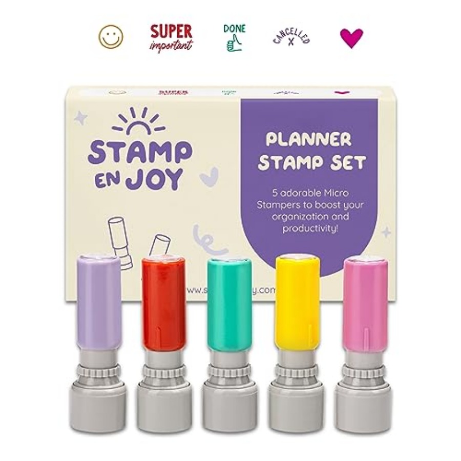 5 Self-Ink Flash Stamp Set, Mu – обзор и цена Self Inking Stamp