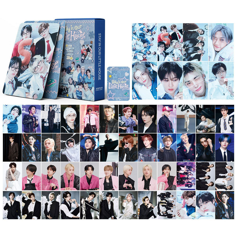 55PCS KPOP new Stray Kids Albu – обзор и цена Cardstock Paper Pack