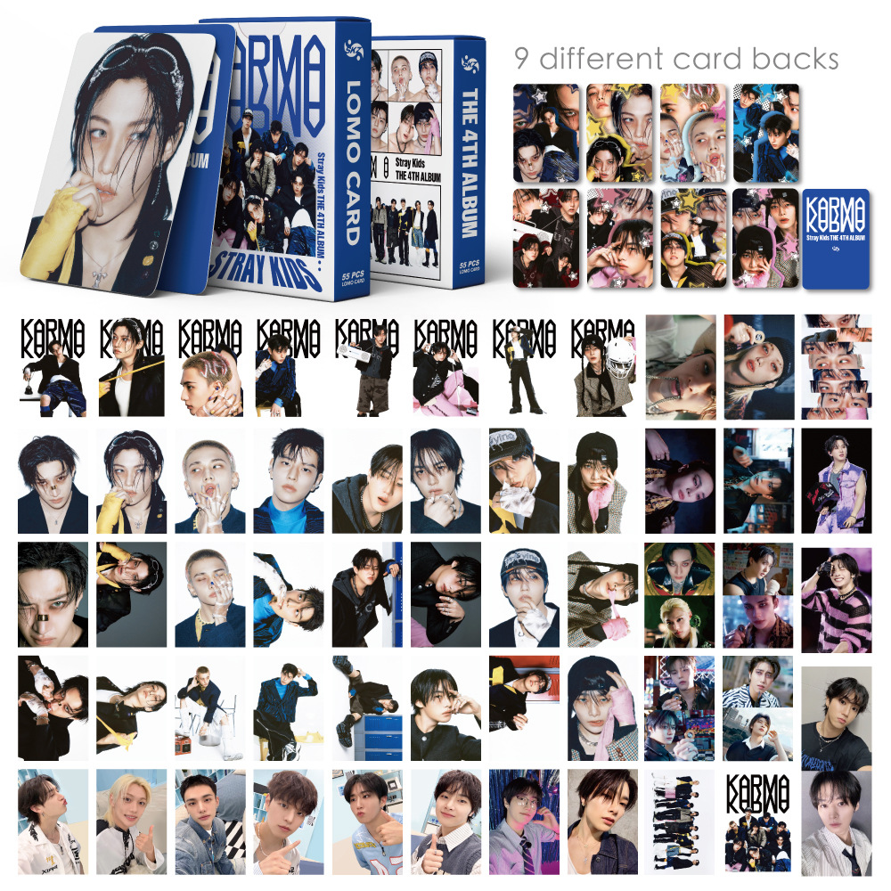 55PCS KPOP new Stray Kids Albu – обзор и цена Cardstock Paper Pack