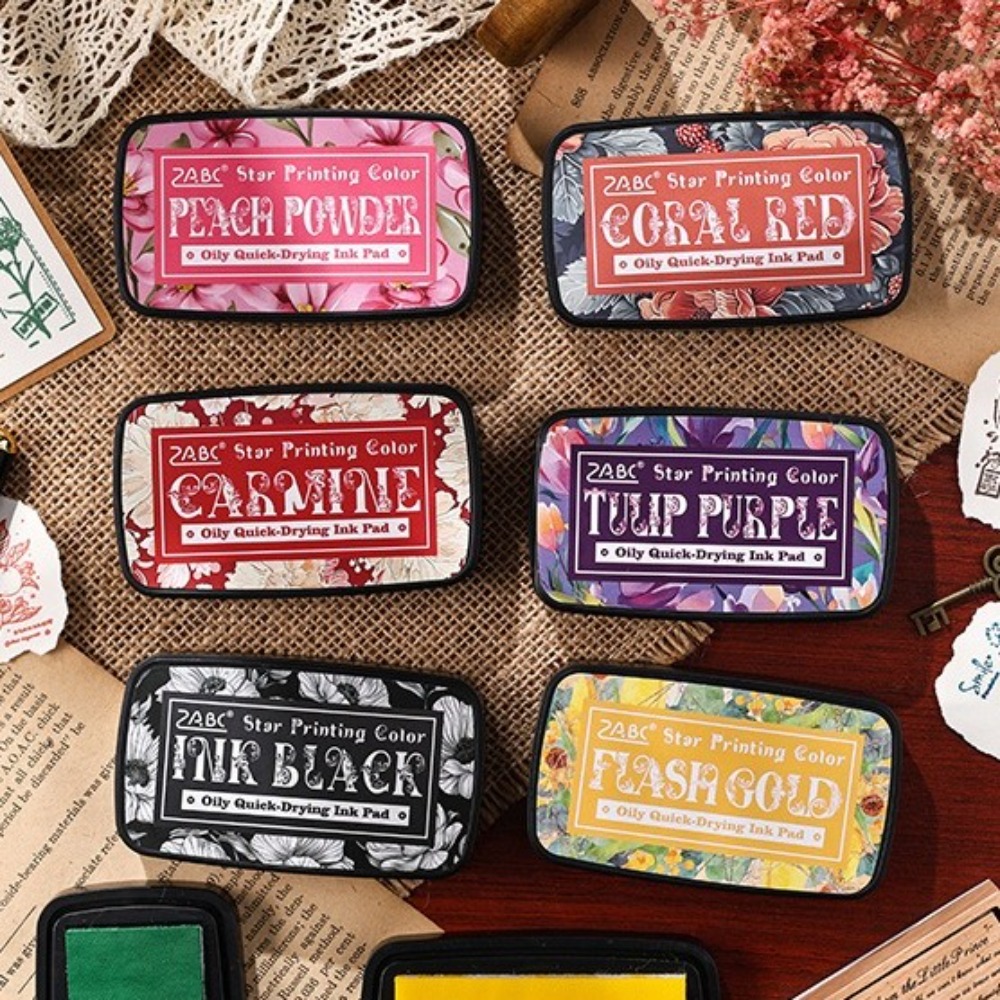 New Colorful Ink Pad Rectangul – обзор и цена Self Inking Stamp