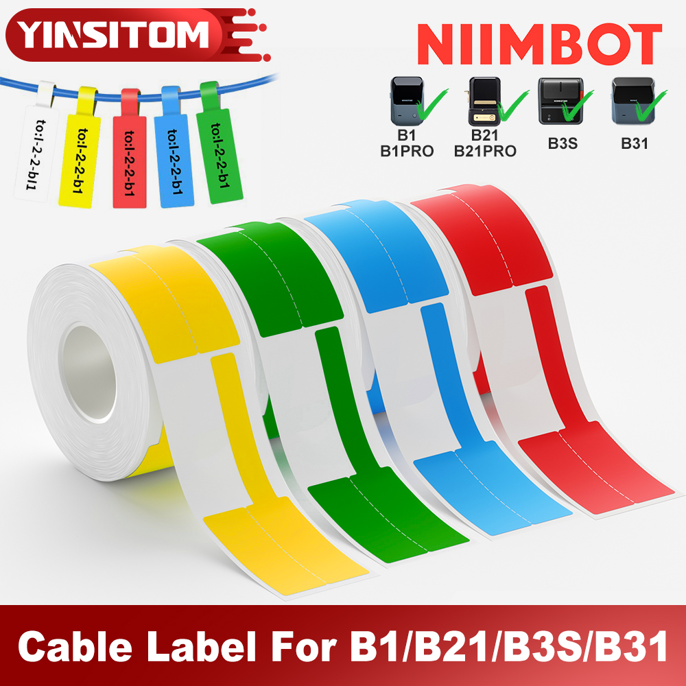 Niimbot Color Cable Label Wate – обзор и цена Label Printer Tape