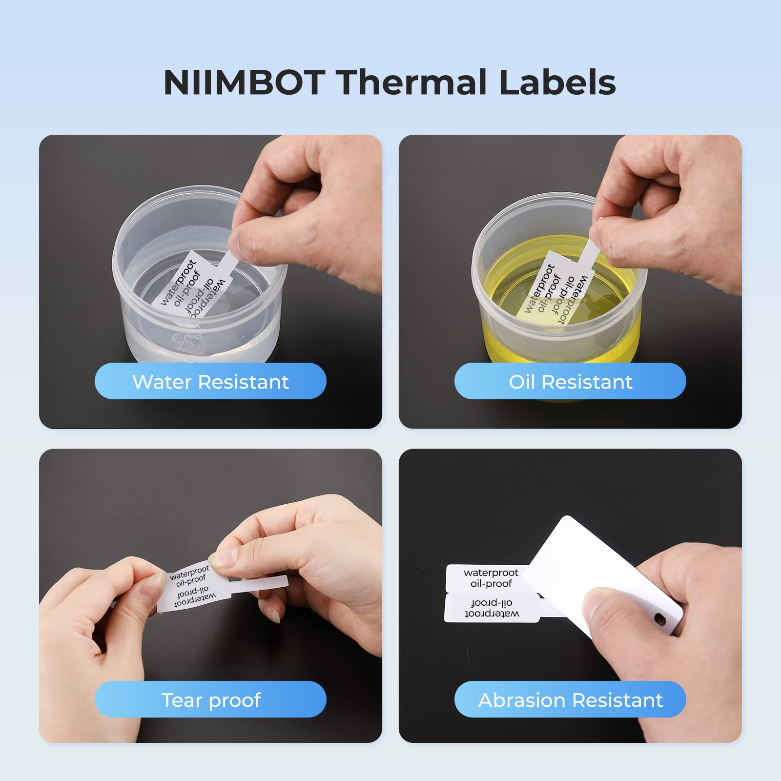 Niimbot Color Cable Label Wate – обзор и цена Label Printer Tape