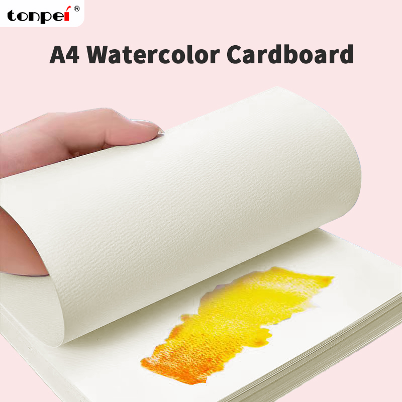 A4 Watercolor Paper 50 Sheets  – обзор и цена Cardstock Paper Pack