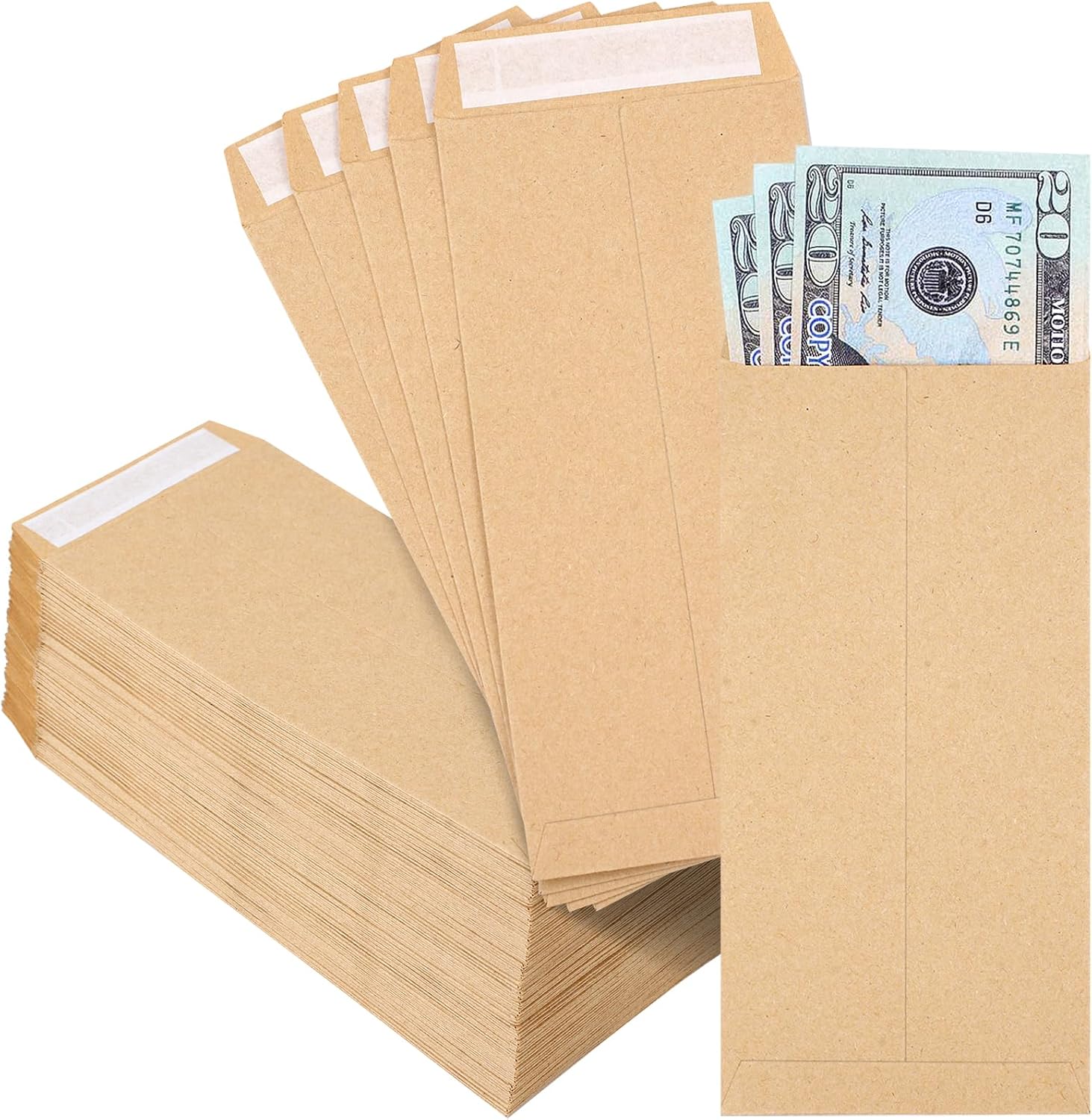 120 Cash Envelopes for Money K – обзор и цена Letter Envelope Kraft