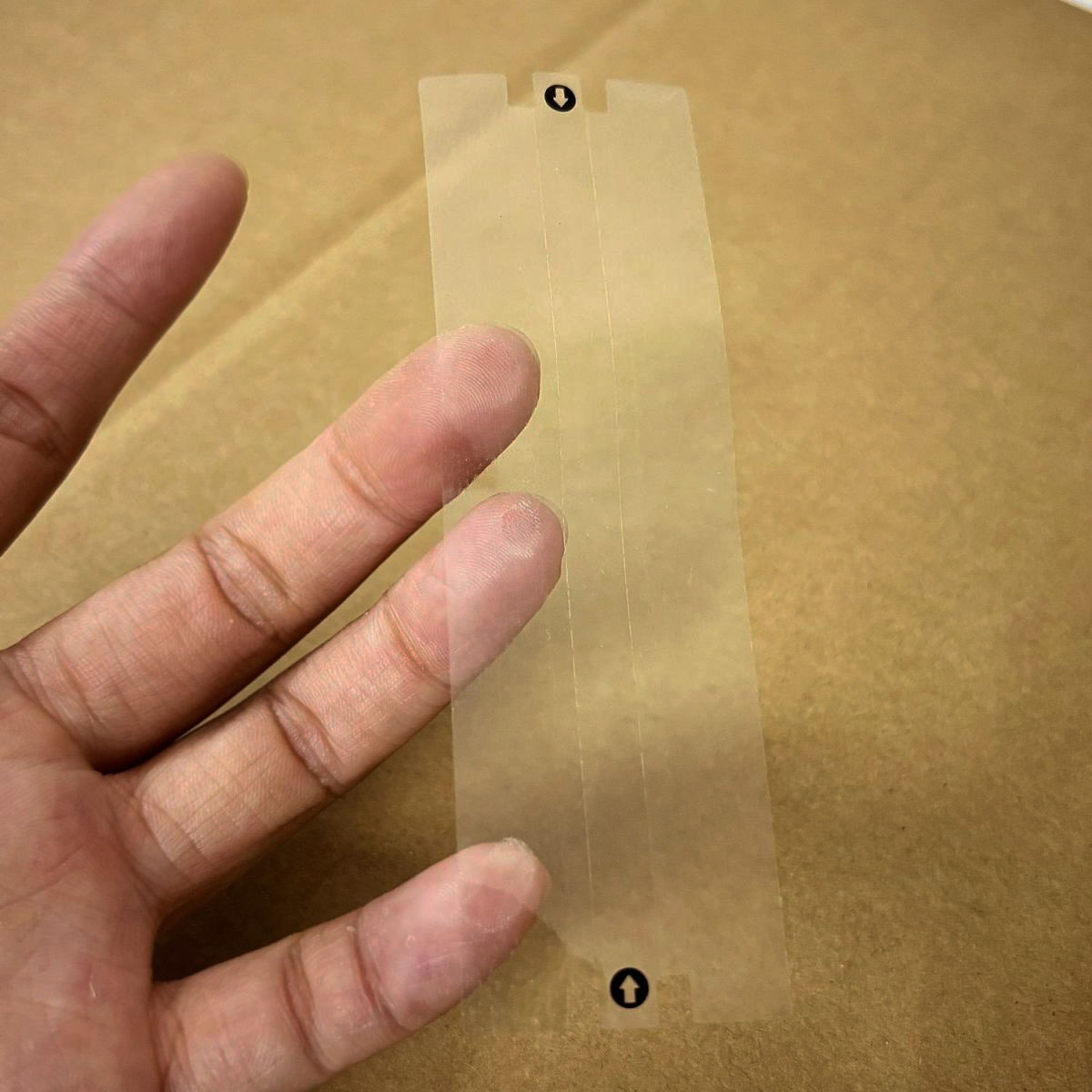 36/72pcs Transparent Adhesive  – обзор и цена Label Printer Tape