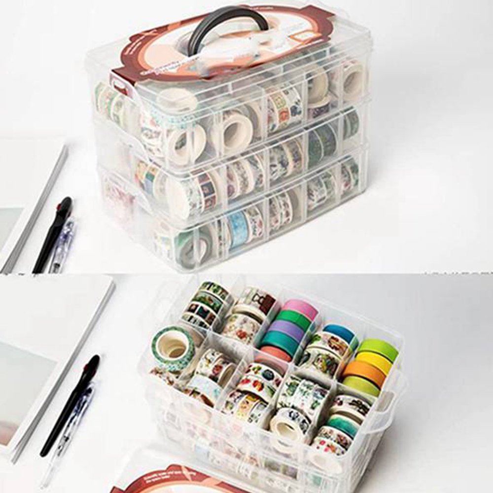 Clear 3 Layers 30 Grids Washi  – обзор и цена Washi Tape Set