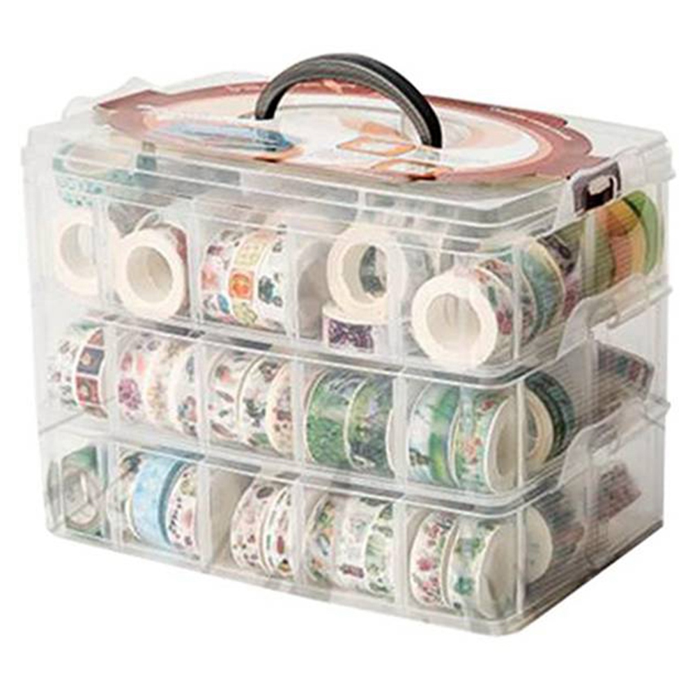 Clear 3 Layers 30 Grids Washi  – обзор и цена Washi Tape Set