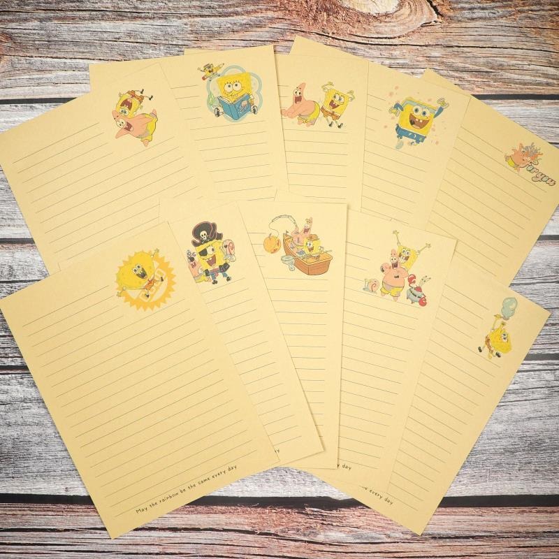 Cute SpongeBo SquarePants Kraf – обзор и цена Letter Envelope Kraft