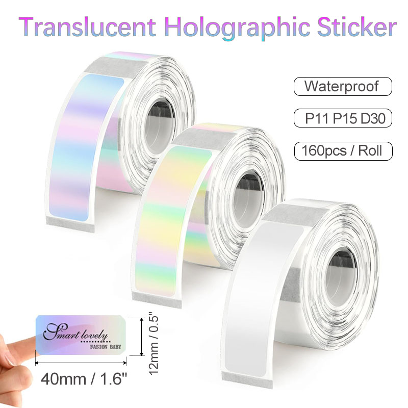 D30 Transparent Holographic Th – обзор и цена Label Printer Tape