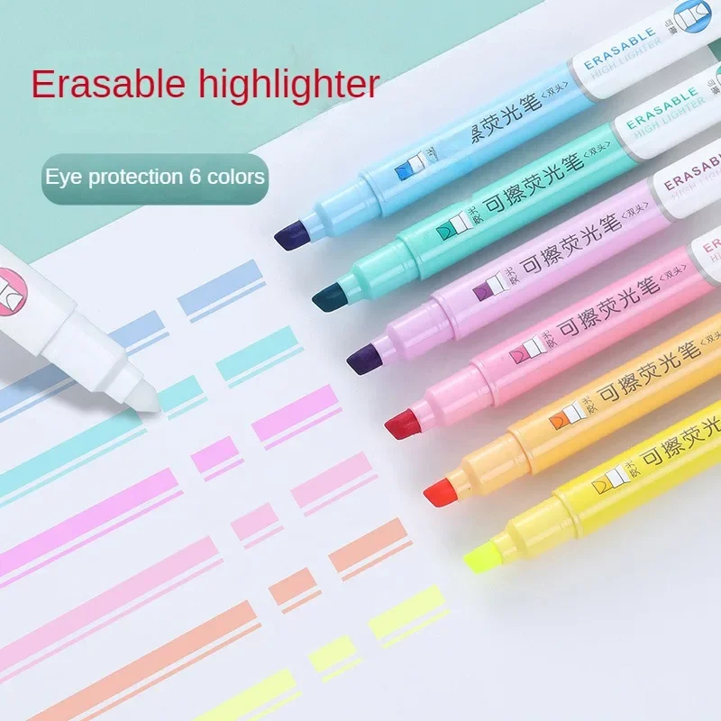 6pcs Erasable Highlighters Pas – обзор и цена Highlighter Set Pastel