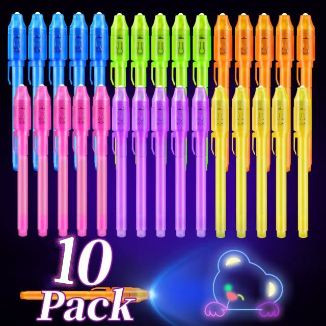 10pcs Invisible Ink Pen Magic  – обзор и цена Highlighter Set Pastel
