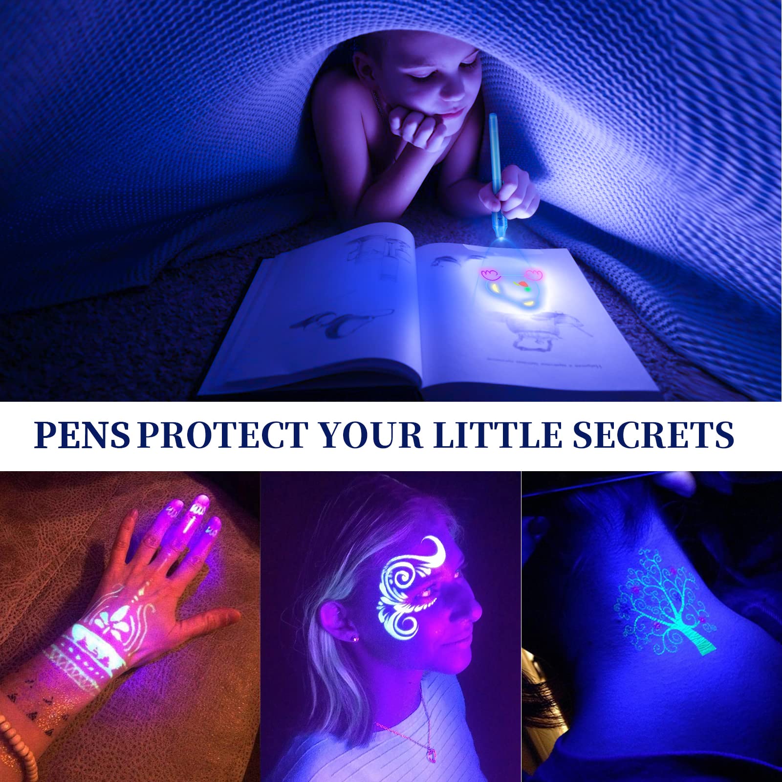 10pcs Invisible Ink Pen Magic  – обзор и цена Highlighter Set Pastel