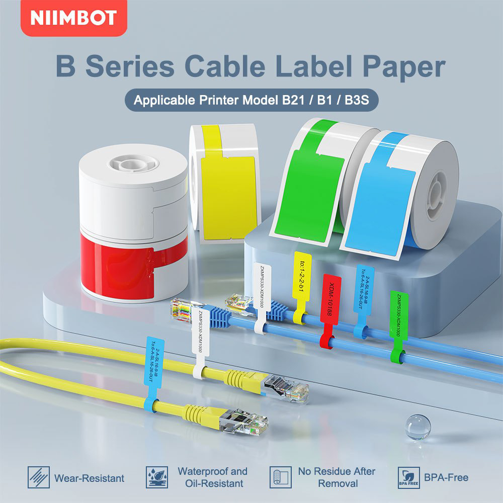 Niimbot Cable Label Portable P – обзор и цена Label Printer Tape