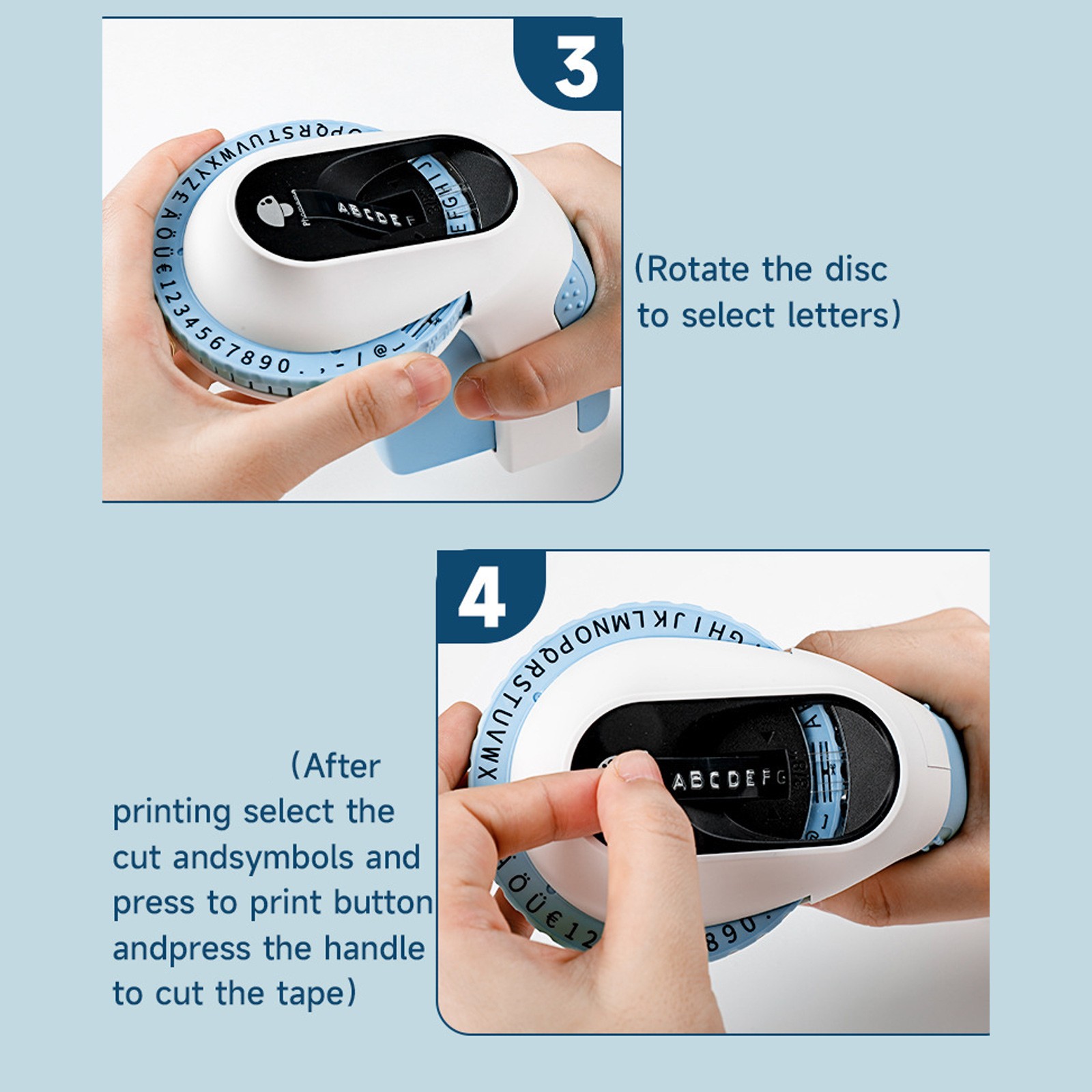3D Label Printer Embossing Lab – обзор и цена Label Printer Tape