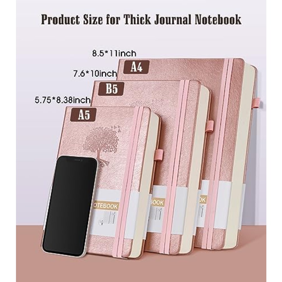 Journal Notebook -365 Pages Th – обзор и цена Journal Leather Hardcover