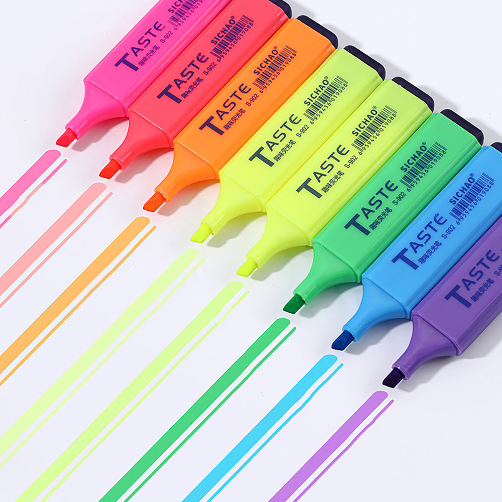4PCS Fluorescent Highlighter P – обзор и цена Highlighter Set Pastel