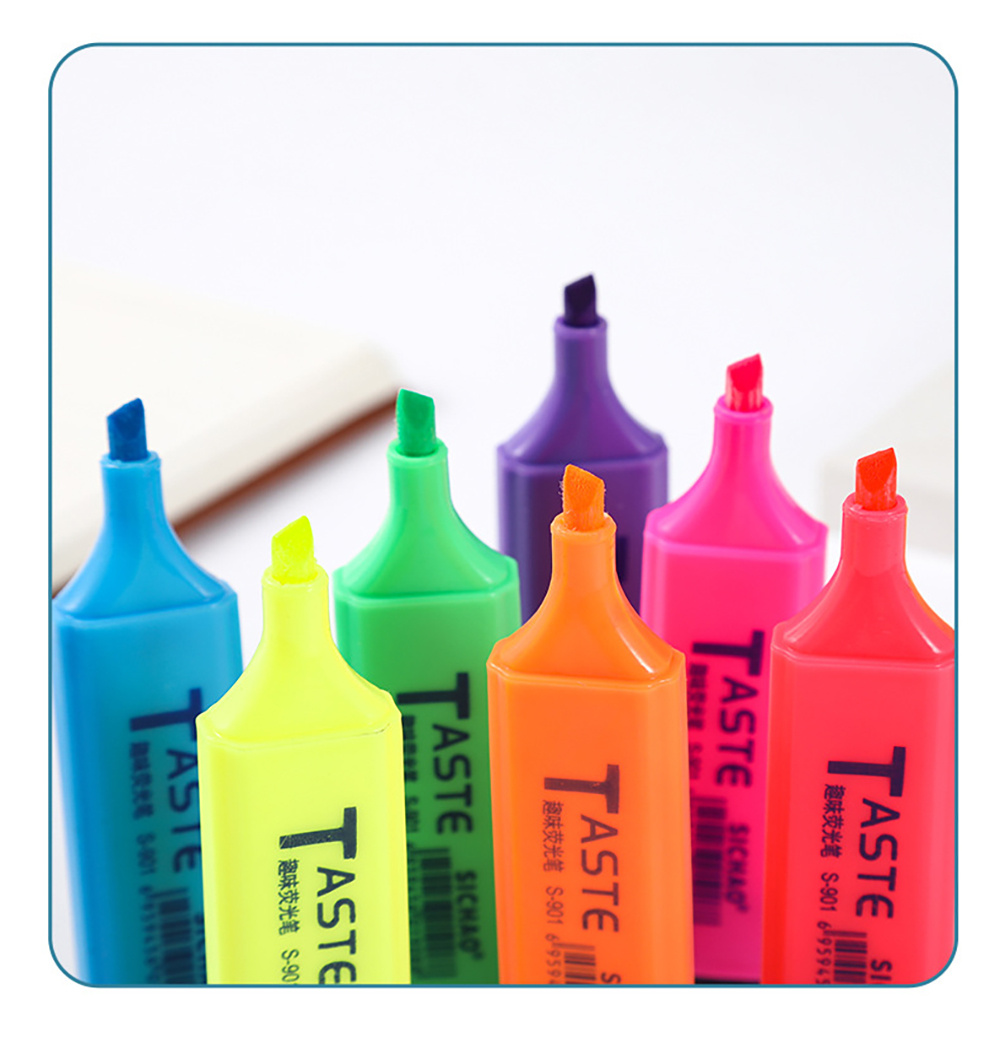 4PCS Fluorescent Highlighter P – обзор и цена Highlighter Set Pastel